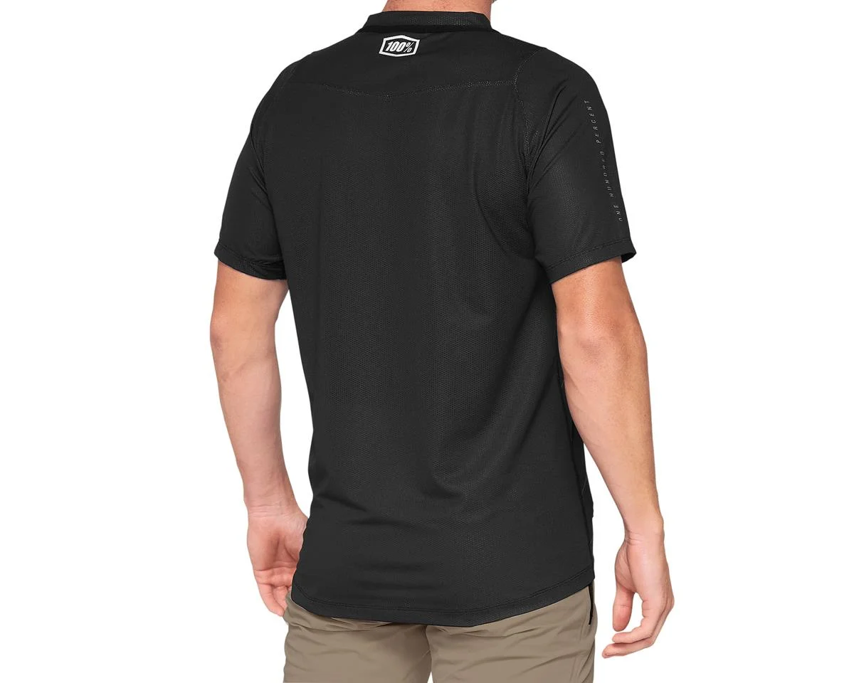 100% Celium Jersey (Dark Grey/Black) (L)